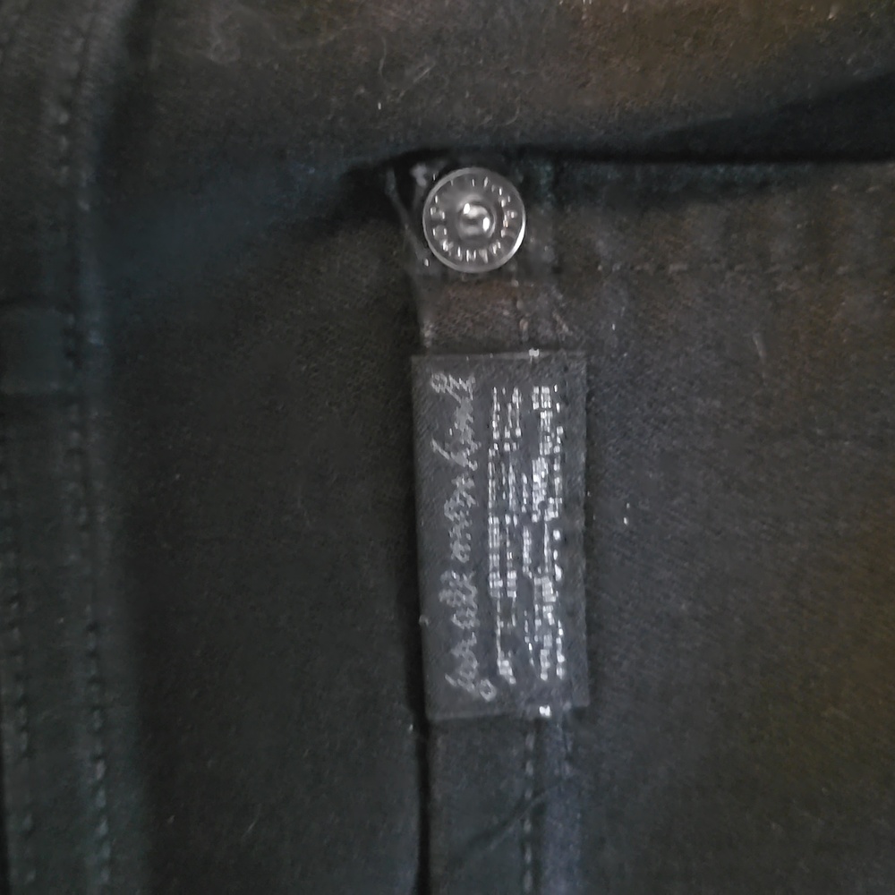 7 For All Mankind Aubrey High Rise Skinny Jeans Black with Snake Print Sides